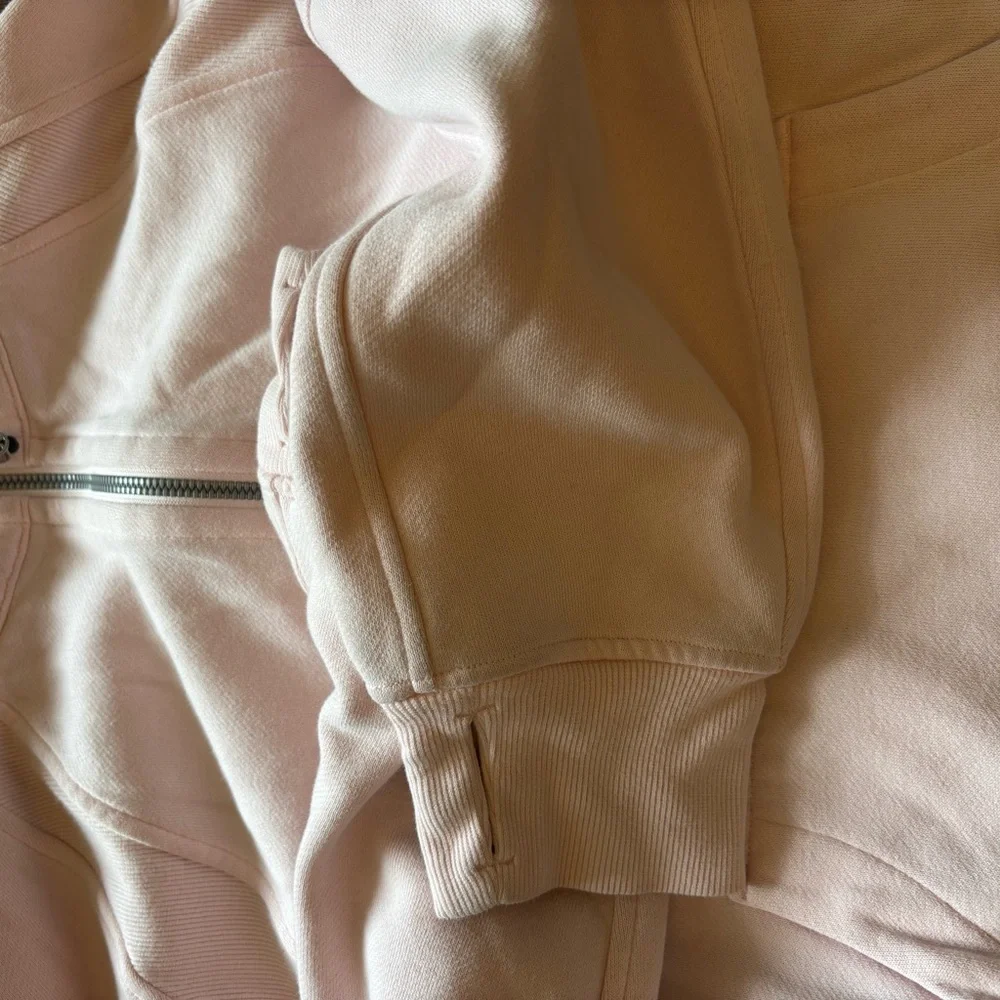 Light Pink Lululemon Quarter-Zip Sweatshirt - Picture 2 of 7